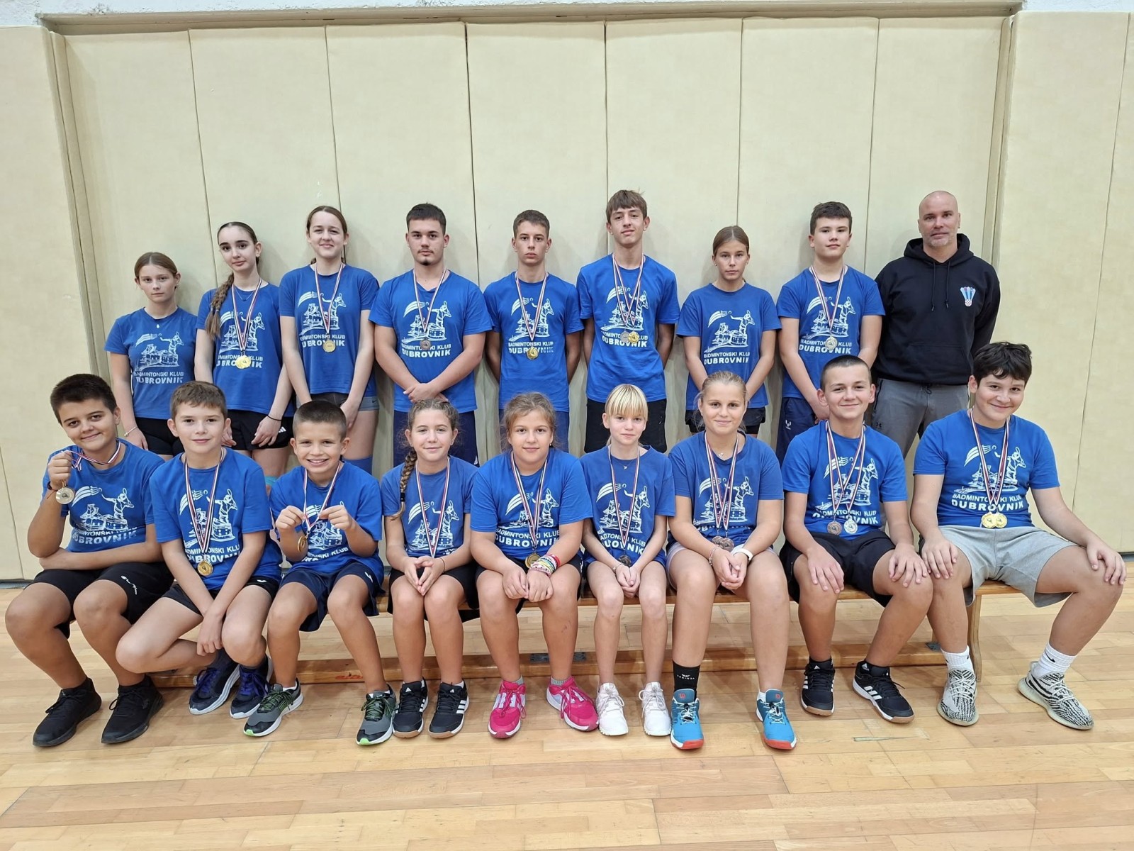 20 medalja za Badmintonski klub Dubrovnik na Dalmatinskoj ligi!