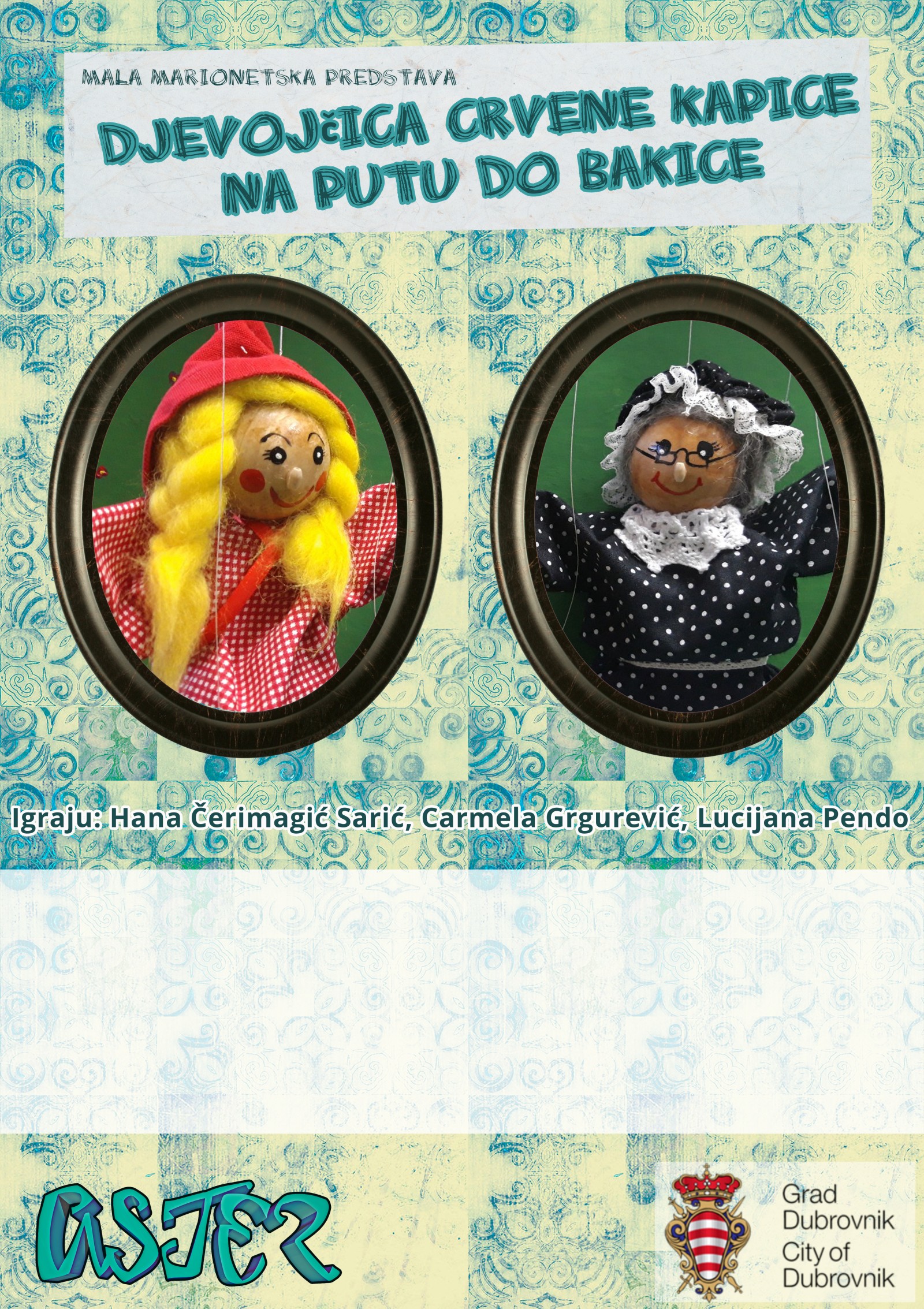 Mala marionetska predstava “Djevojčica crvene kapice na putu do bakice”