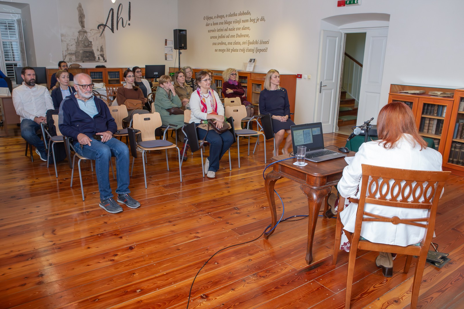 Monika Grdiša Asić održala predavanje o životu i djelovanju dubrovačkog liječnika i bibliofila Ivana Krstitelja Paganija (1718.-1805.)