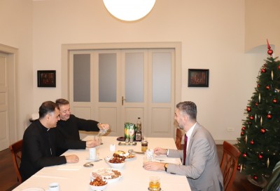 Susret gradonačelnika s biskupom uoči Božića