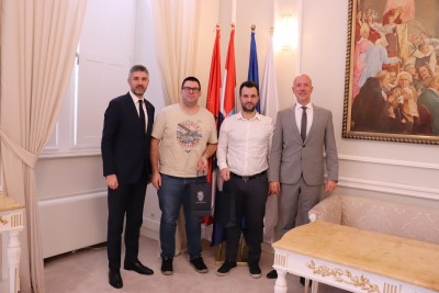 Dubrovački bridžisti Anto Mijić i Joško Đilović u reprezentaciji Hrvatske