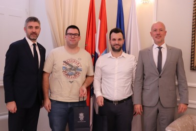 Dubrovački bridžisti Anto Mijić i Joško Đilović u reprezentaciji Hrvatske