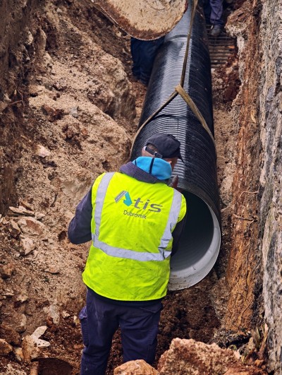 Napreduju radovi na oborinskoj odvodnji u Lapadu