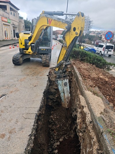 Napreduju radovi na oborinskoj odvodnji u Lapadu