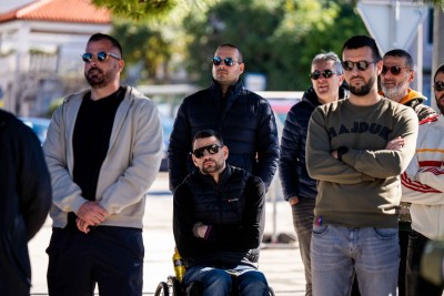 Marko Potrebica na otkrivanju spomen ploče Niku Nardelliju