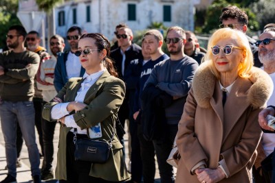 Marko Potrebica na otkrivanju spomen ploče Niku Nardelliju