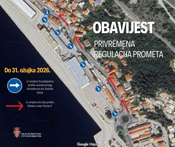 OBAVIJEST O RADOVIMA
