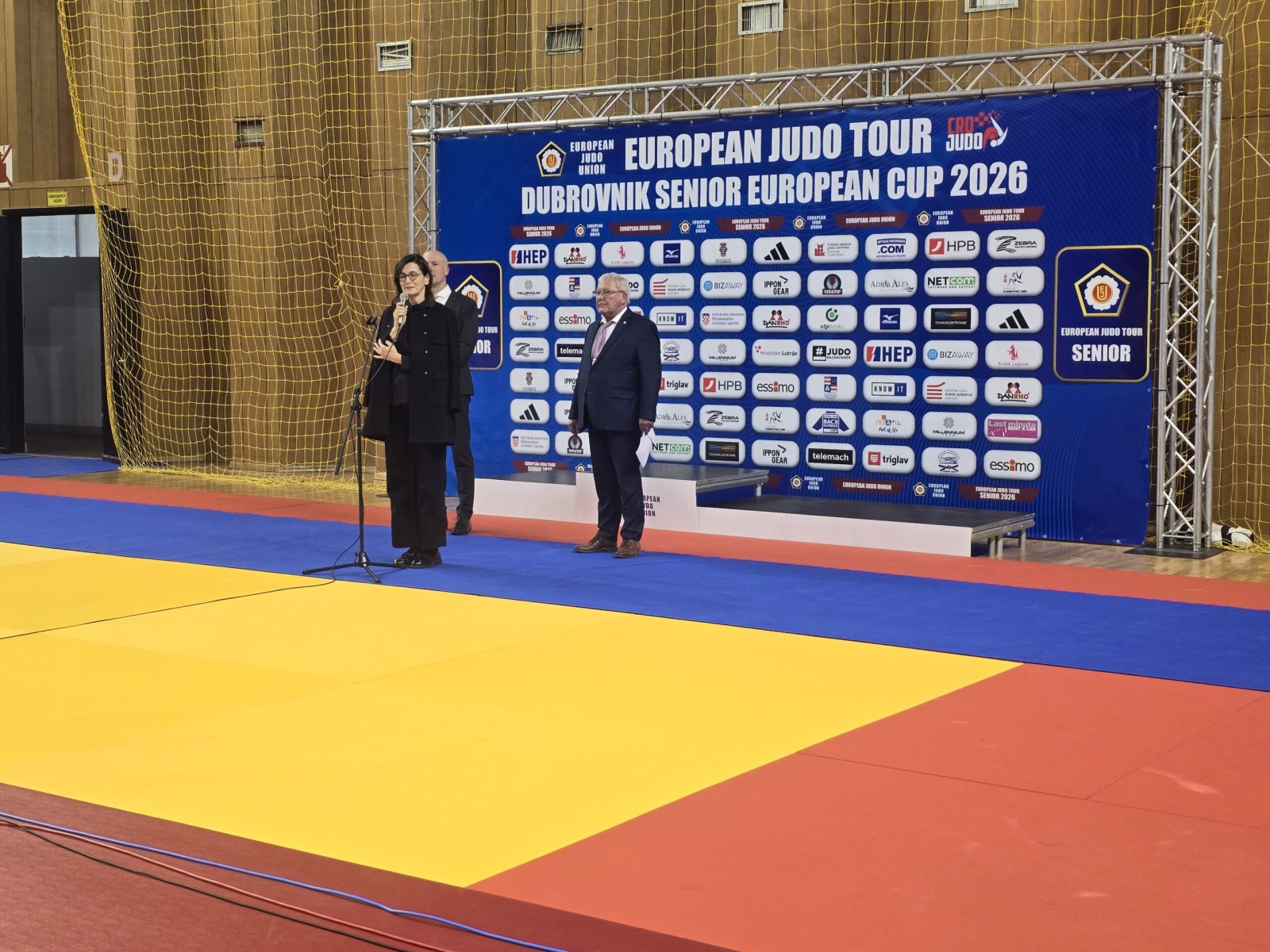 Pročelnica Marević otvorila Europski seniorski judo kup u Dubrovniku