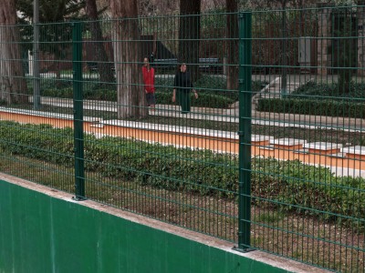 Završava obnova terena Tenis kluba Dubrovnik uoči WTA Dubrovnik Opena