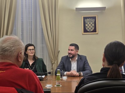 Zamjenik župana Cebalo primio predstavnike civilne zaštite