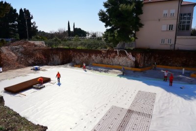 Gradonačelnik Franković posjetio gradilište sportske dvorane u Orašcu