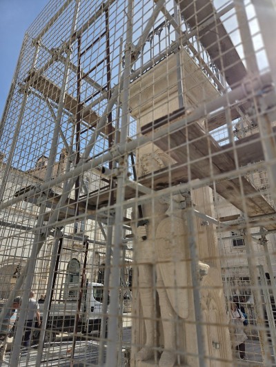 Radovi na Orlandovom stupu ulaze u završnu fazu