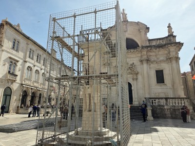 Radovi na Orlandovom stupu ulaze u završnu fazu