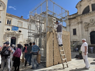 Radovi na Orlandovom stupu ulaze u završnu fazu
