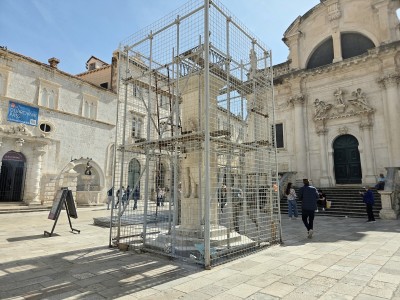 Radovi na Orlandovom stupu ulaze u završnu fazu