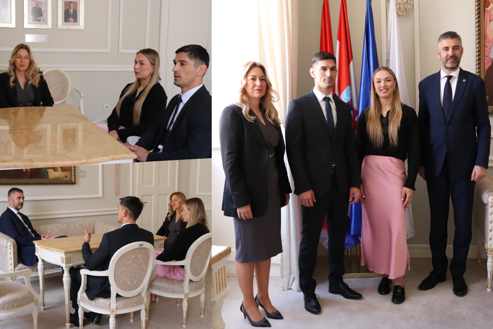 Gradonačelnik Franković čestitao Ivi Oberan na brončanoj medalji