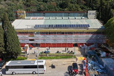 Napreduju radovi na obnovi Sportske dvorane Gospino polje