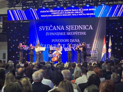 Joško Cebalo na proslavi Dana Zadarske županije