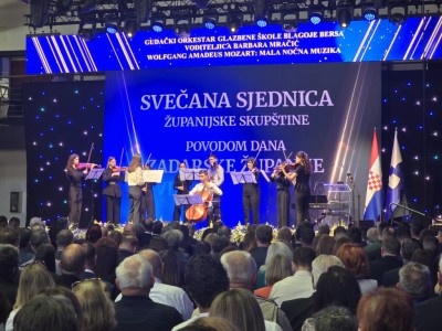 Joško Cebalo na proslavi Dana Zadarske županije