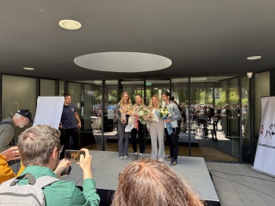 Iva Oberan dočekana povodom osvajanja brončane medalje