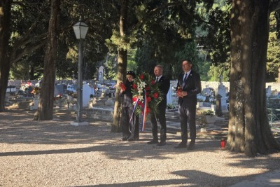 Vijenac za Dan oslobođenja Blata od fašizma