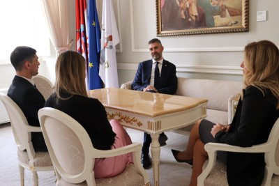 Gradonačelnik Franković čestitao Ivi Oberan na brončanoj medalji