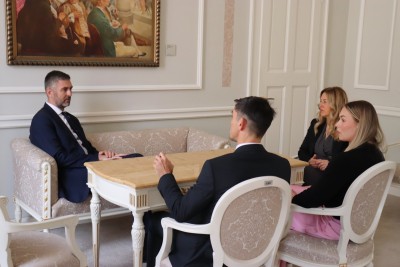 Gradonačelnik Franković čestitao Ivi Oberan na brončanoj medalji