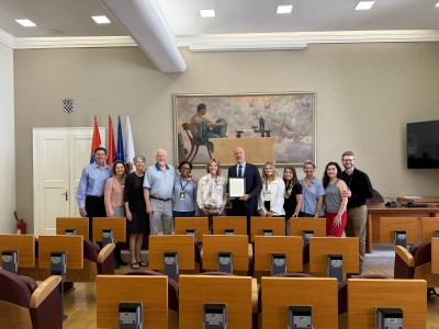 Zamjenik Puzović primio delegaciju iz Montereya povodom jubilarnog Du Motiona