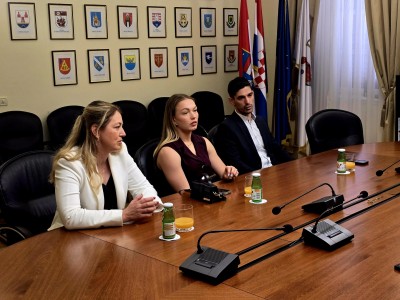 Iva Oberan dočekana povodom osvajanja medalje na Europskom prvenstvu