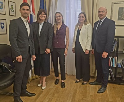 Iva Oberan dočekana povodom osvajanja medalje na Europskom prvenstvu