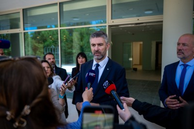 Gradonačelnik Franković obišao završnu fazu izgradnje Centra za starije