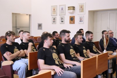 Rukometaši RK Ardiaei primljeni kod gradonačelnika Frankovića