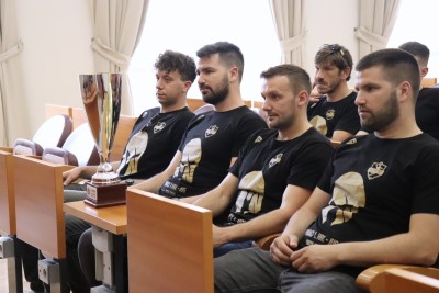 Rukometaši RK Ardiaei primljeni kod gradonačelnika Frankovića