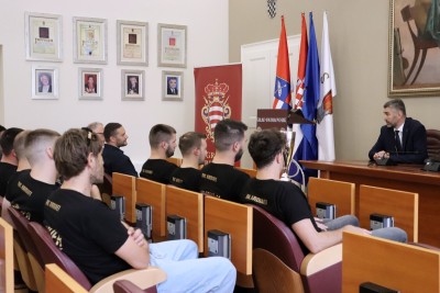 Rukometaši RK Ardiaei primljeni kod gradonačelnika Frankovića