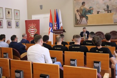 Rukometaši RK Ardiaei primljeni kod gradonačelnika Frankovića