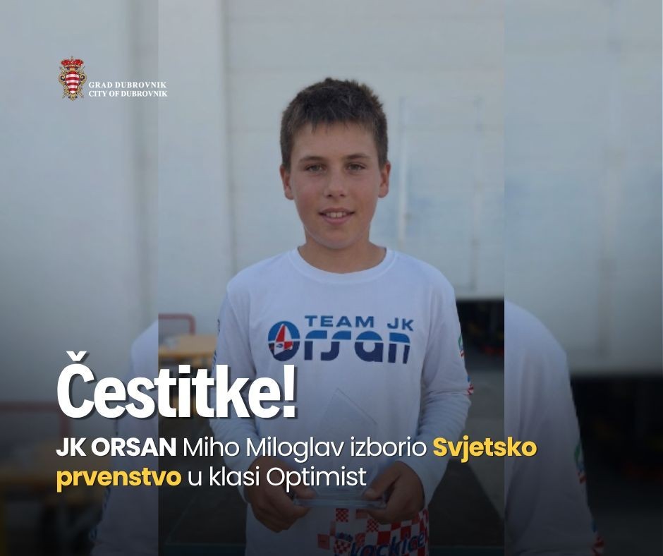 Gradonačelnik Franković čestitao Mihu Miloglavu na uspjehu