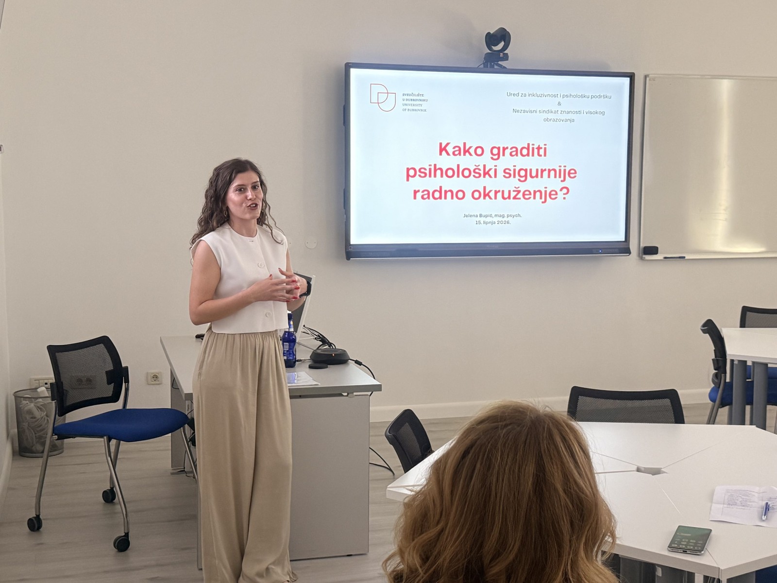 Održana radionica o psihološkoj sigurnosti na radnom mjestu