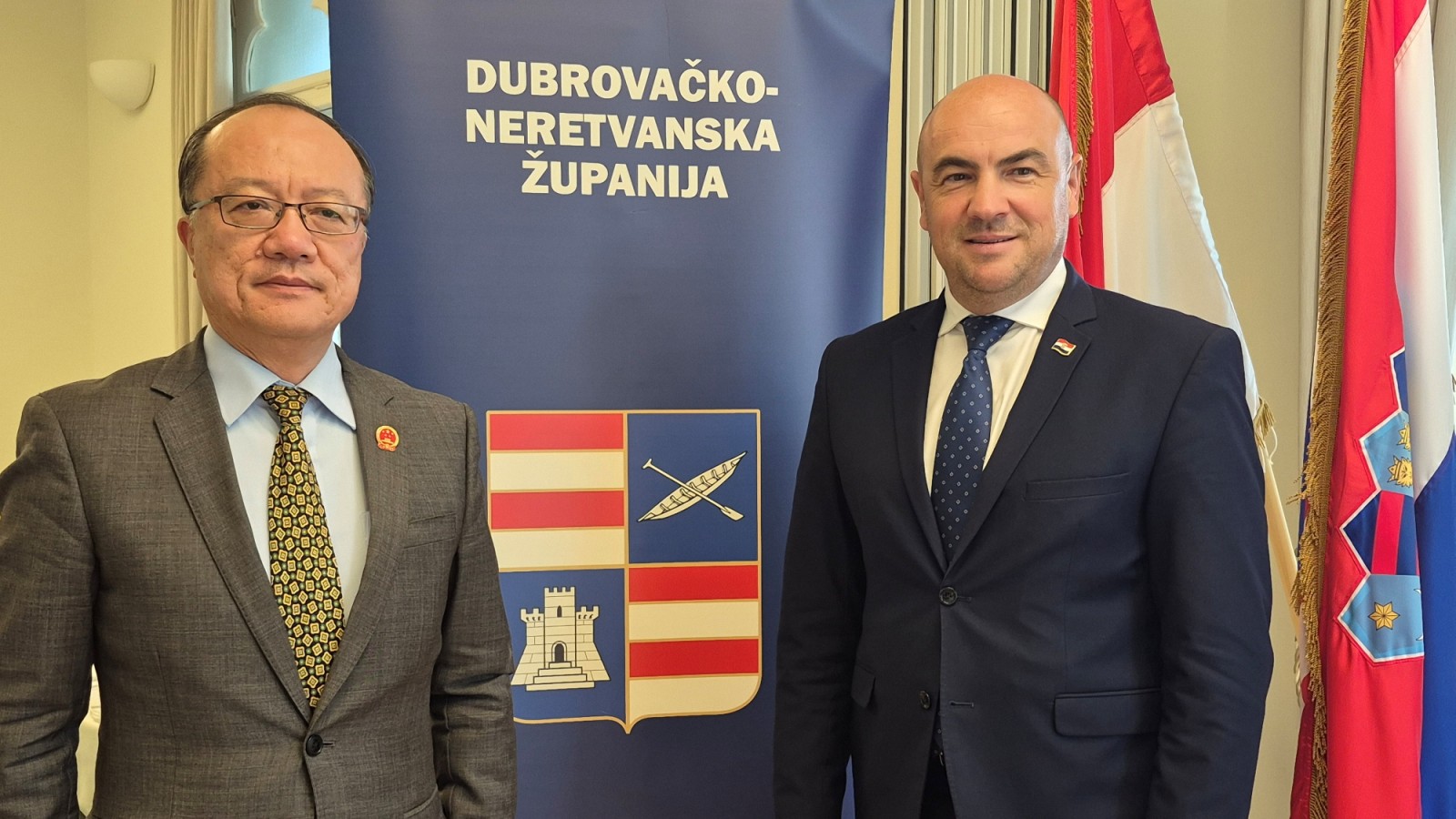 Župan Pezo ugostio veleposlanika Kine u Hrvatskoj