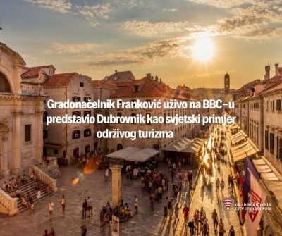Gradonačelnik Franković na BBC-u predstavio Dubrovnik kao primjer održivog turizma