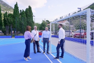 Sportski tereni u Stonu i Janjini dobili novu infrastrukturu