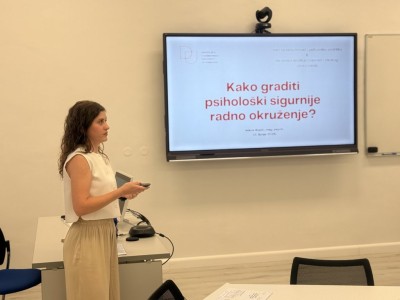 Održana radionica o psihološkoj sigurnosti na radnom mjestu