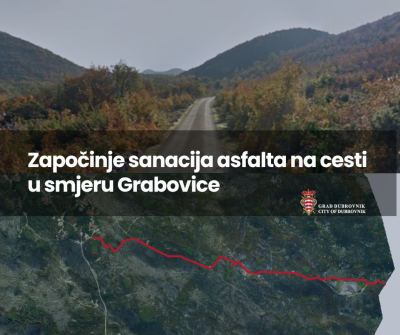 Započinju radovi na sanaciji asfalta prema Grabovici