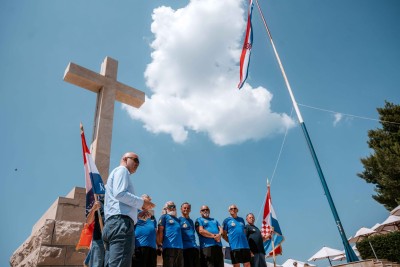 Završetak tradicionalne hodnje branitelja od Vukovara do Dubrovnika