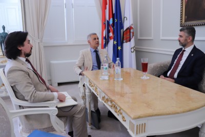 Veleposlanik Čilea posjetio gradonačelnika Frankovića