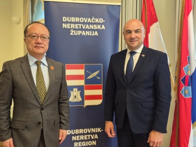 Župan Pezo ugostio veleposlanika Kine u Hrvatskoj