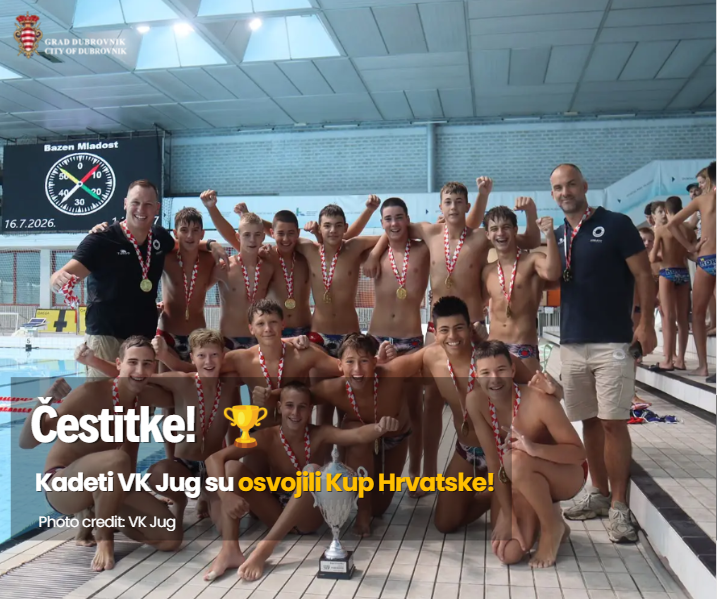 ČESTITKE KADETIMA