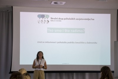 Unidu sudjelovao na stručnom skupu o psihološkoj podršci