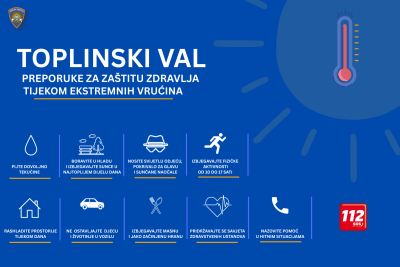 Poziv građanima na oprez zbog najavljenih vrućina