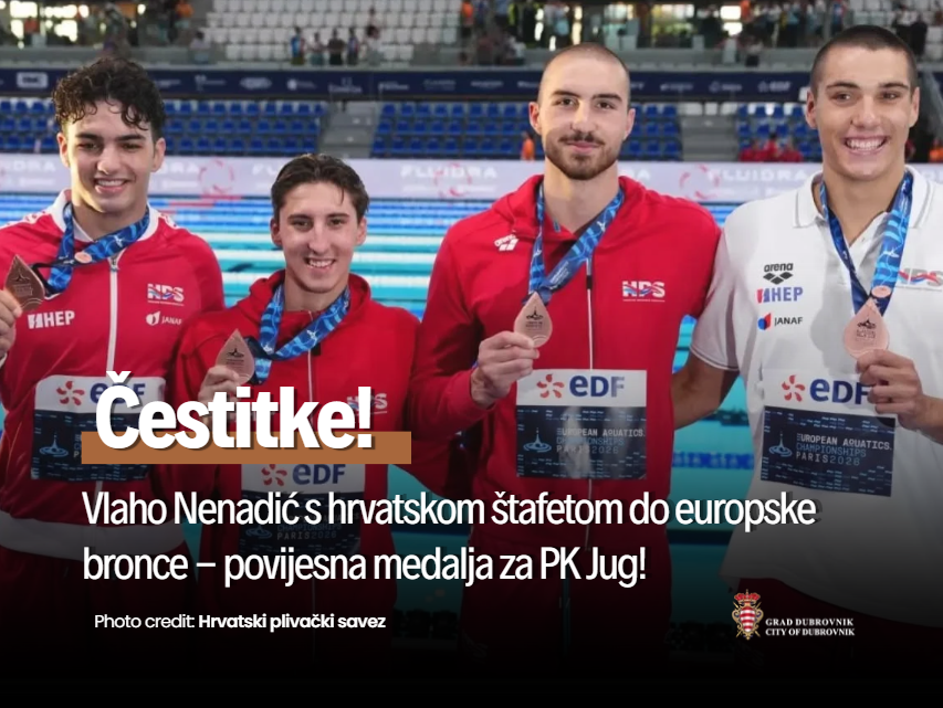 ČESTITKA PLIVAČU
