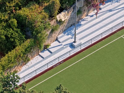 Završena obnova tribina i uređenje sportskog terena iznad Gimnazije